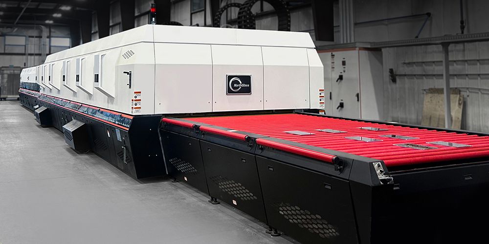 Horno de templado de vidrio
