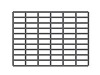 Tabique/partición de calefacción súper simétrica
